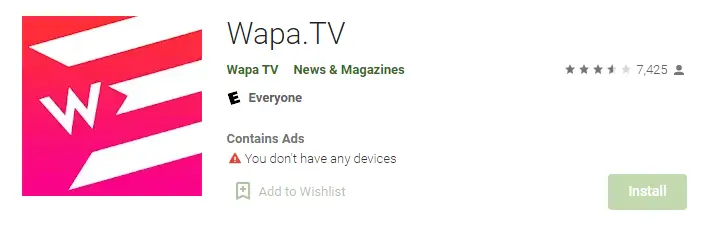 wapa tv for firestick