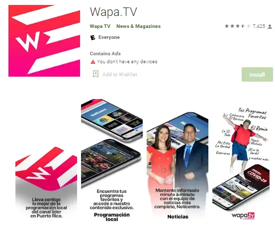 wapa tv app for firestick