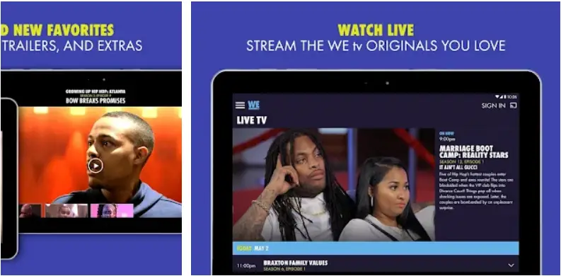 watch we tv online free