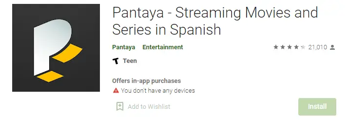 pantaya app on firestick