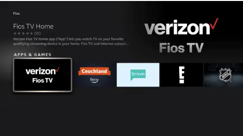 verizon fios app for firestick